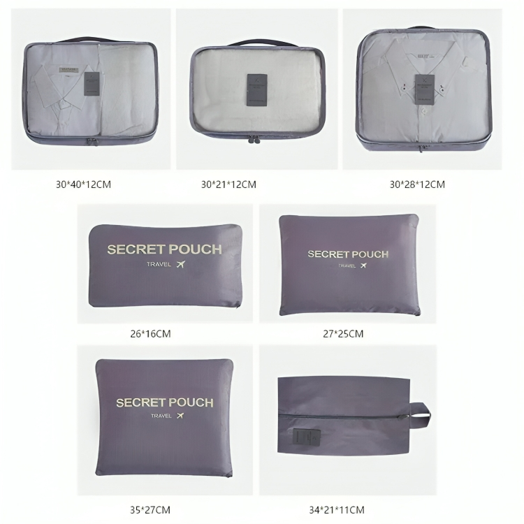 PackMate - Ensemble de sacs de rangement de voyage de grande capacité