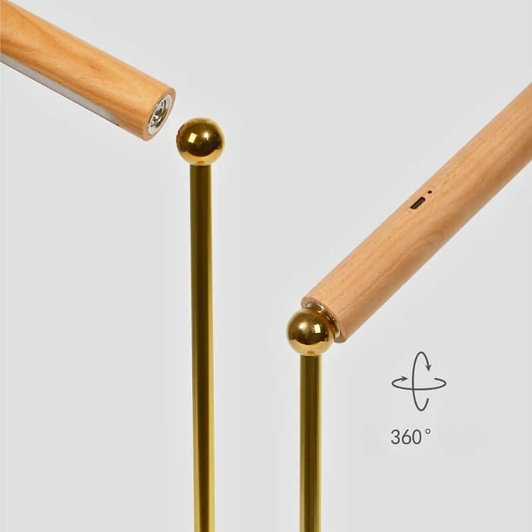 WoodLume - Lampe en bois LED magnétique flexible