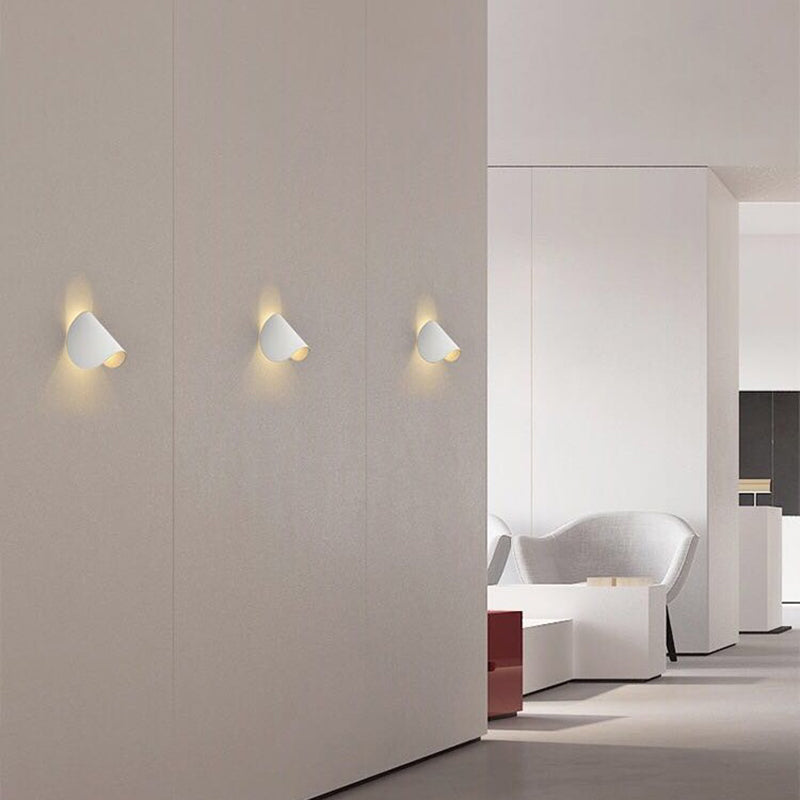 Luminaires muraux modernes en courbe