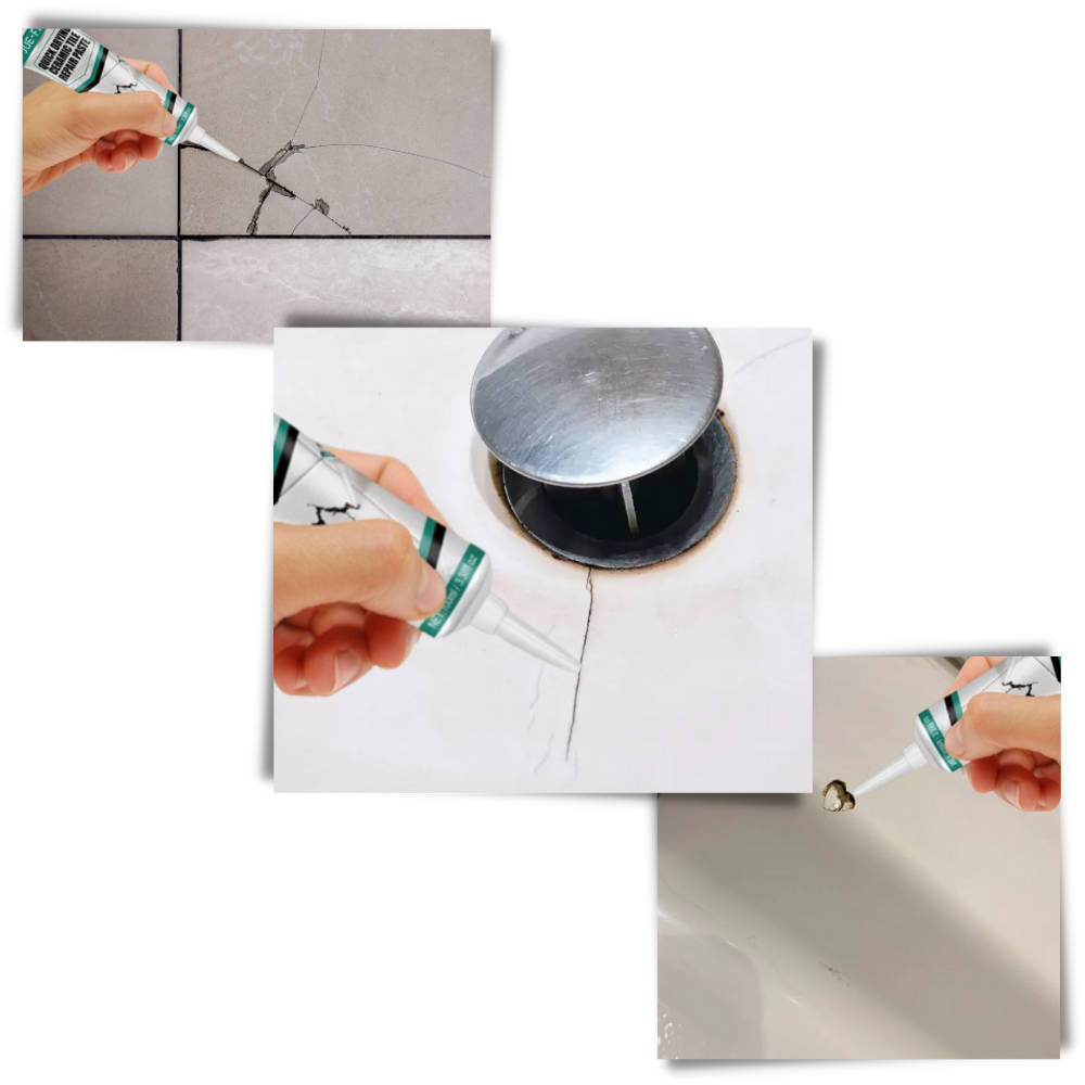 TileFix - Ensemble de réparation pour carreaux en céramique à séchage rapide
