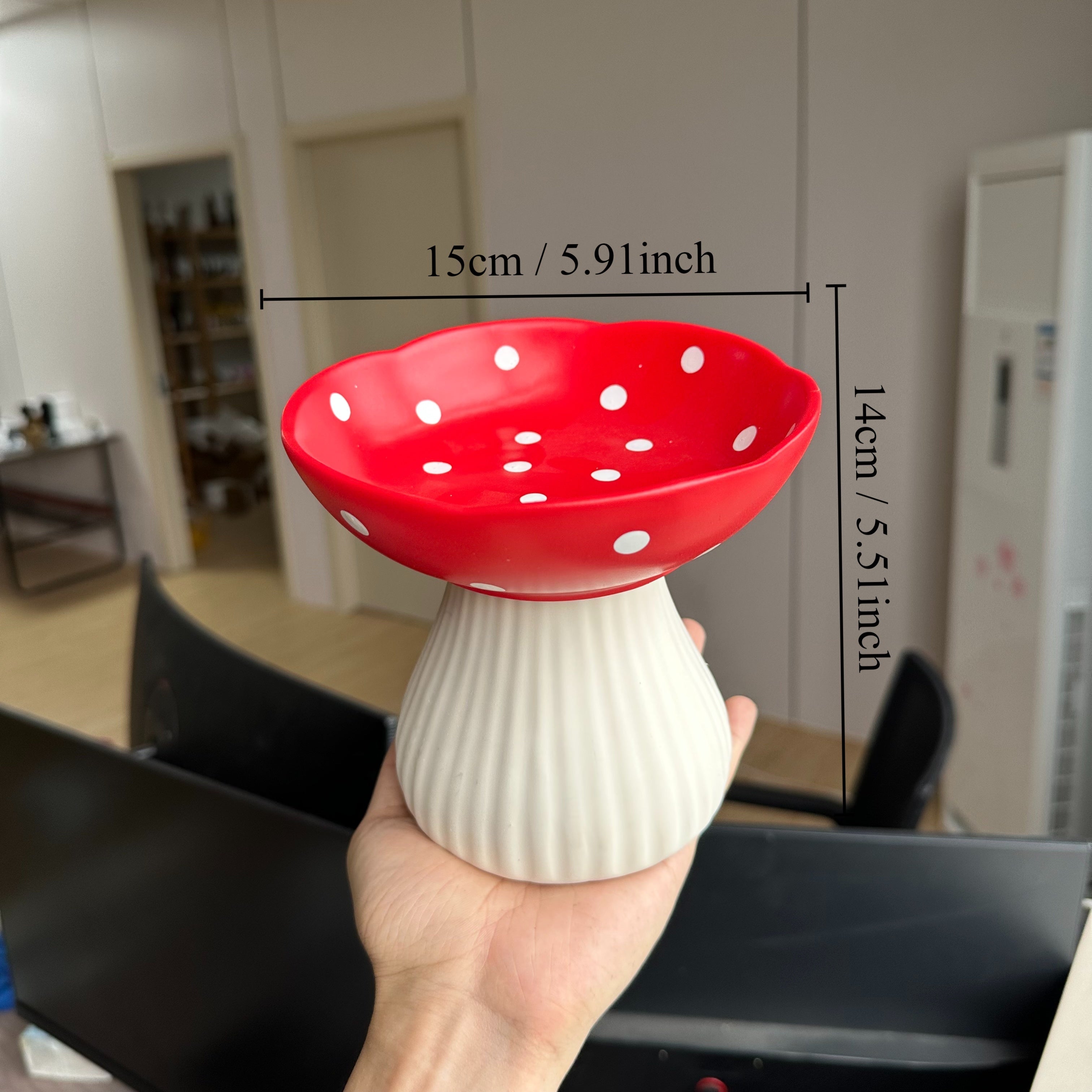 Bol décoratif à l'élégance douillette Mushroomserve