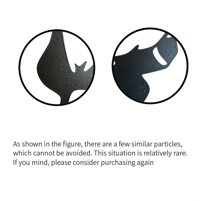 Ensemble de 4 pièces | Décor de Noël en acier festif pour le jardin