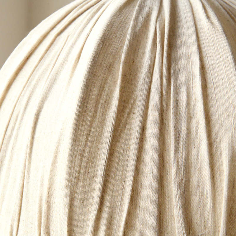 TerraBloom - Pendentif en tissu plissé