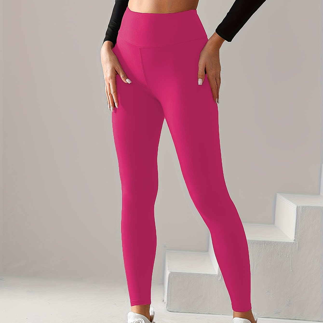 Evie - Pantalons de sport de yoga taille haute