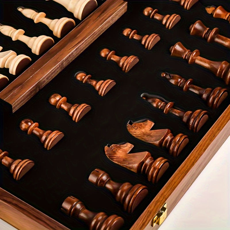 Jeu d’Échecs en Bois – Compétition & Artisanat