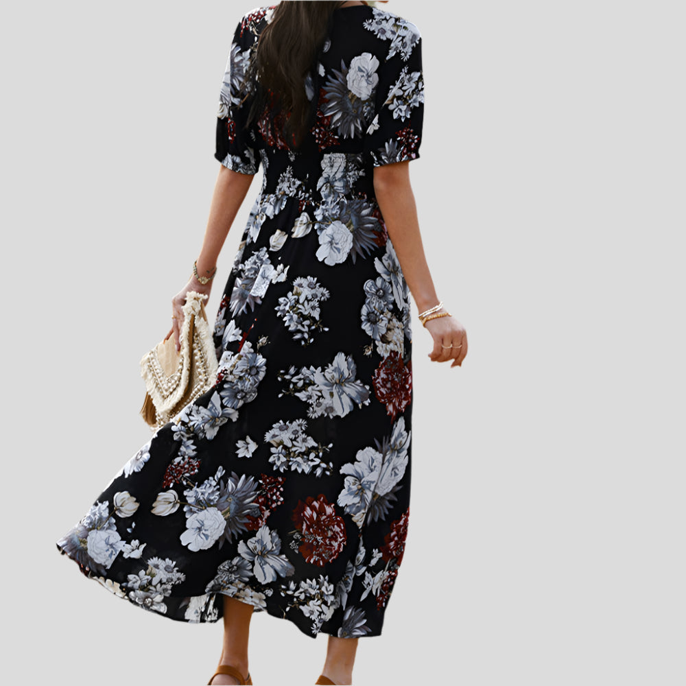 Robe d'été – Style décontracté avec ceinture extensible