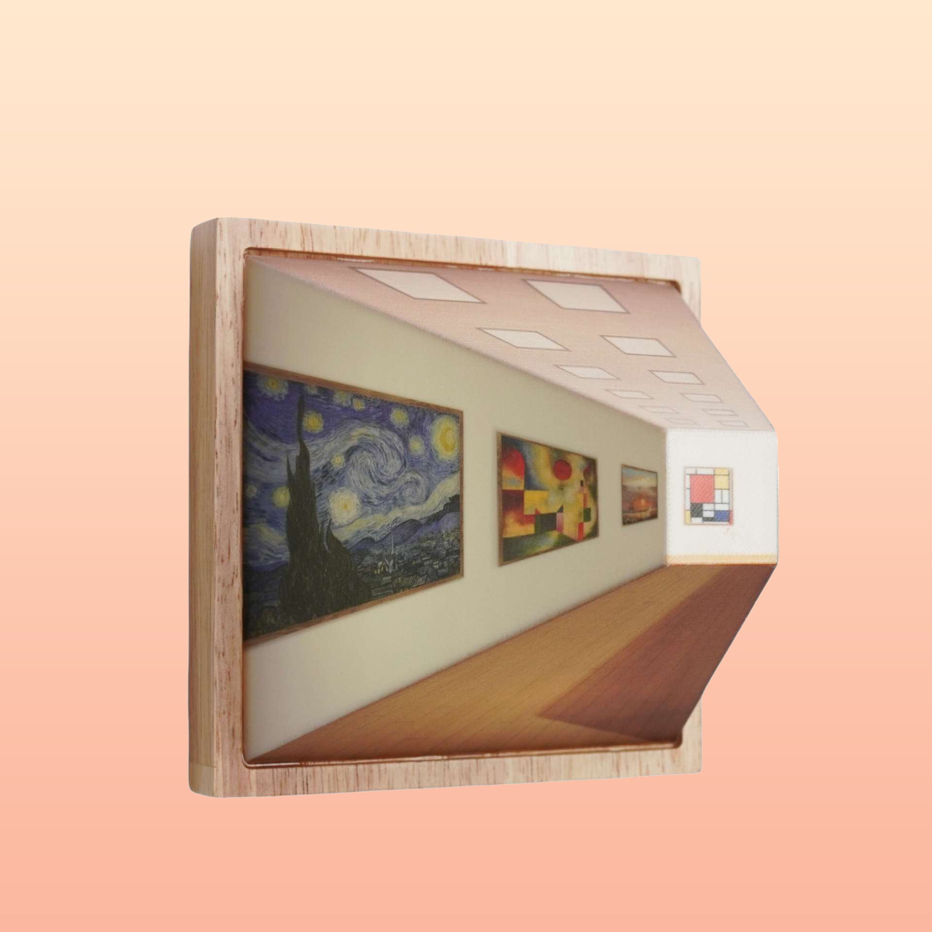 ArtGlow - lampe murale à illusion optique 3D