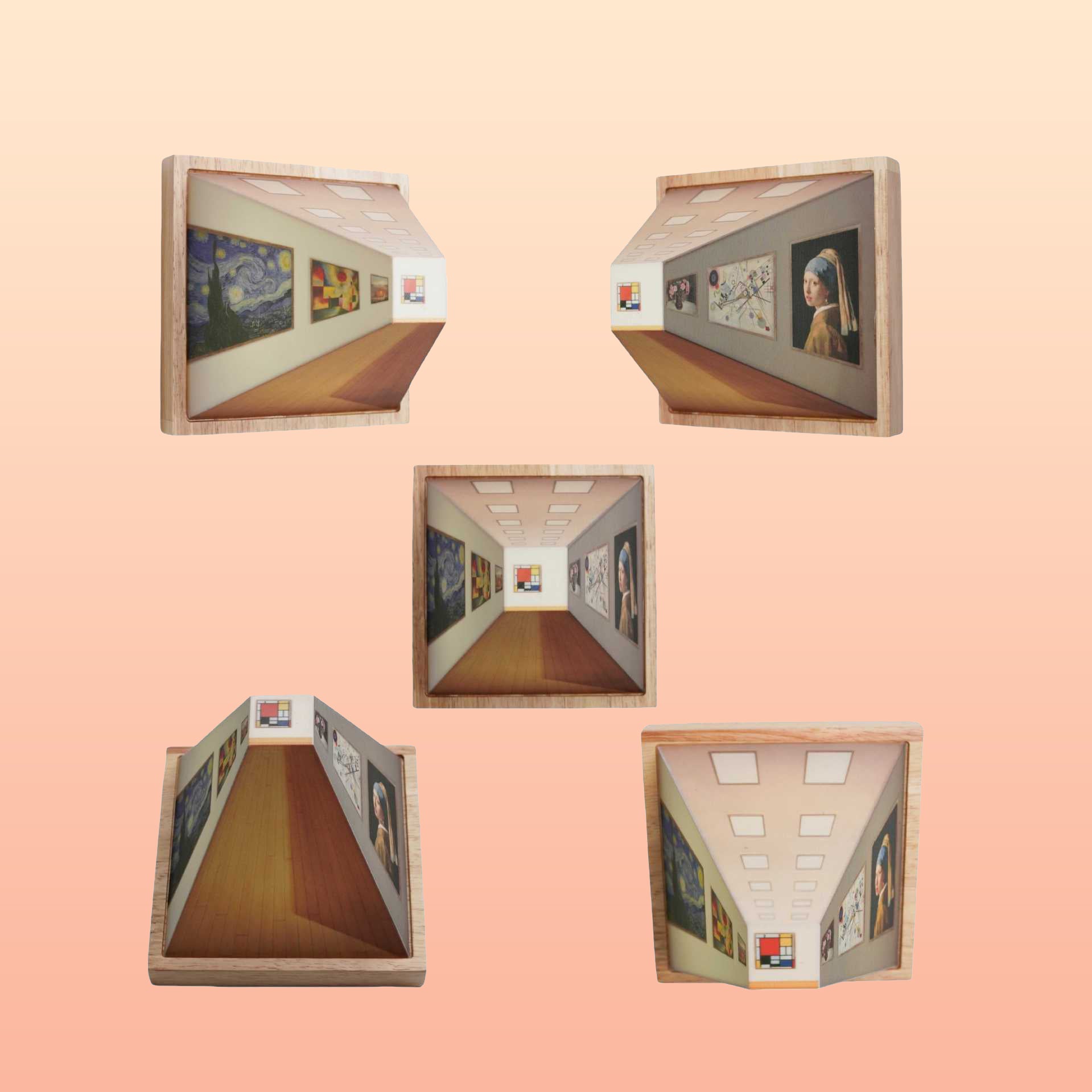 ArtGlow - lampe murale à illusion optique 3D