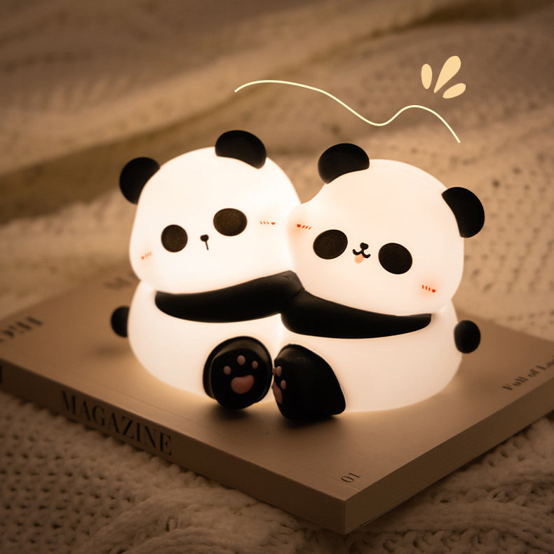 PandaGlow - Duo-nuit LED charmant