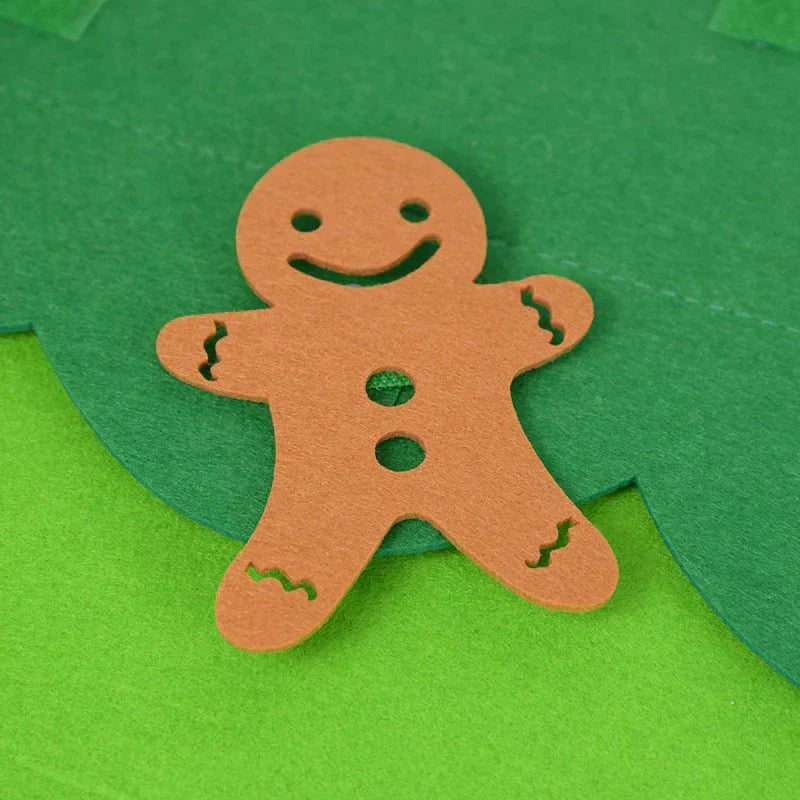 Arbre de Noël en feutre - Montessori