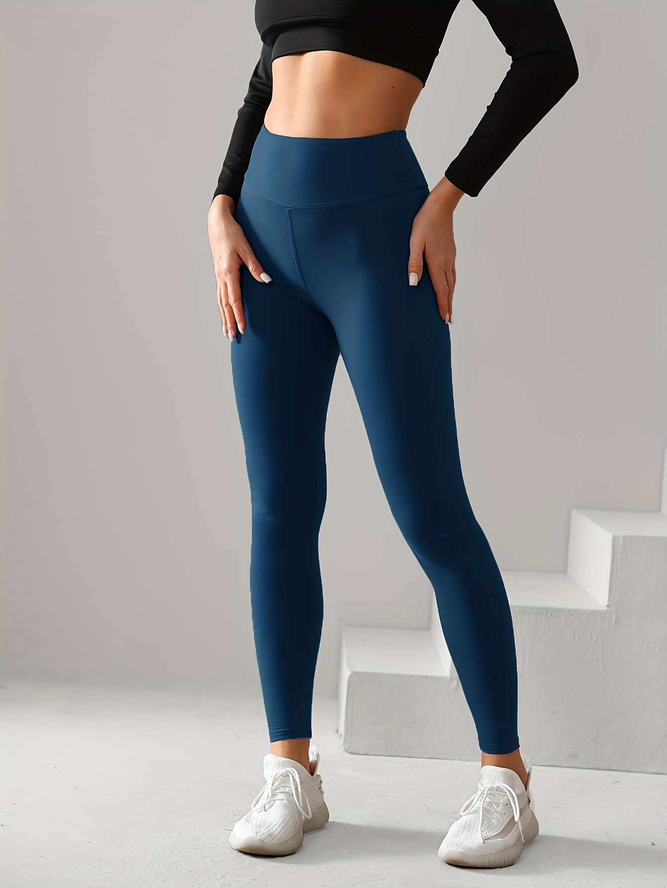 Evie - Pantalons de sport de yoga taille haute