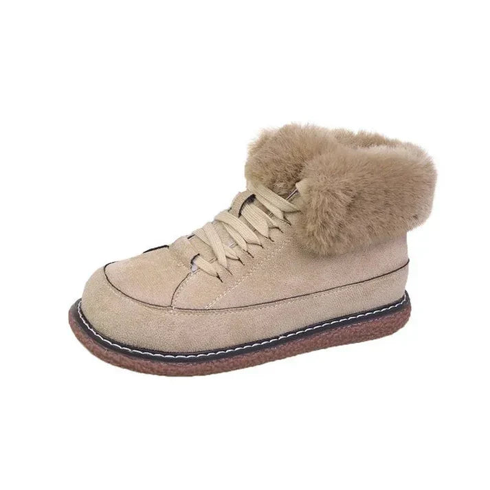 Nora - Bottines avec doublure en fausse fourrure