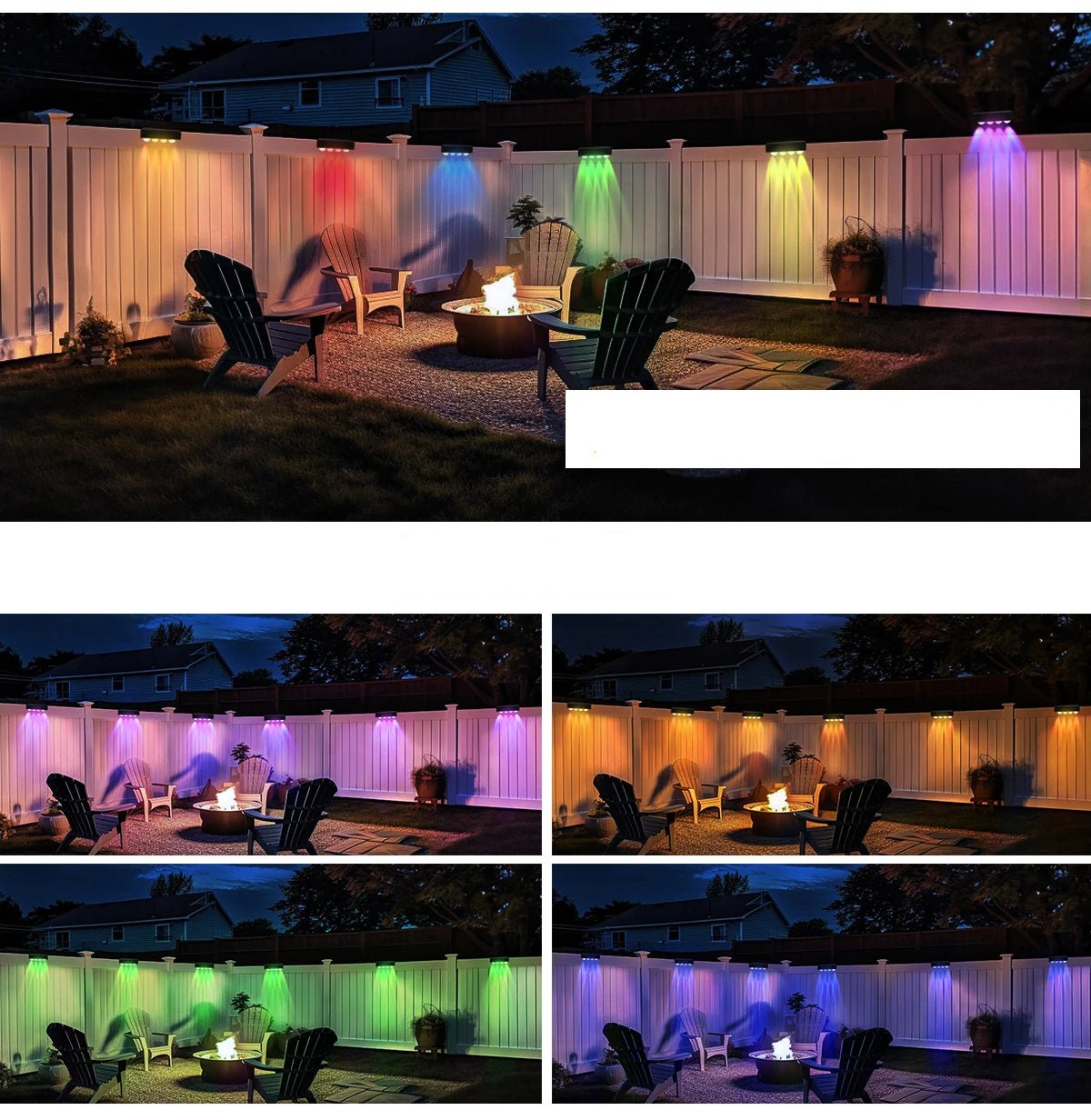 SolarFlare - lumière LED ajustable