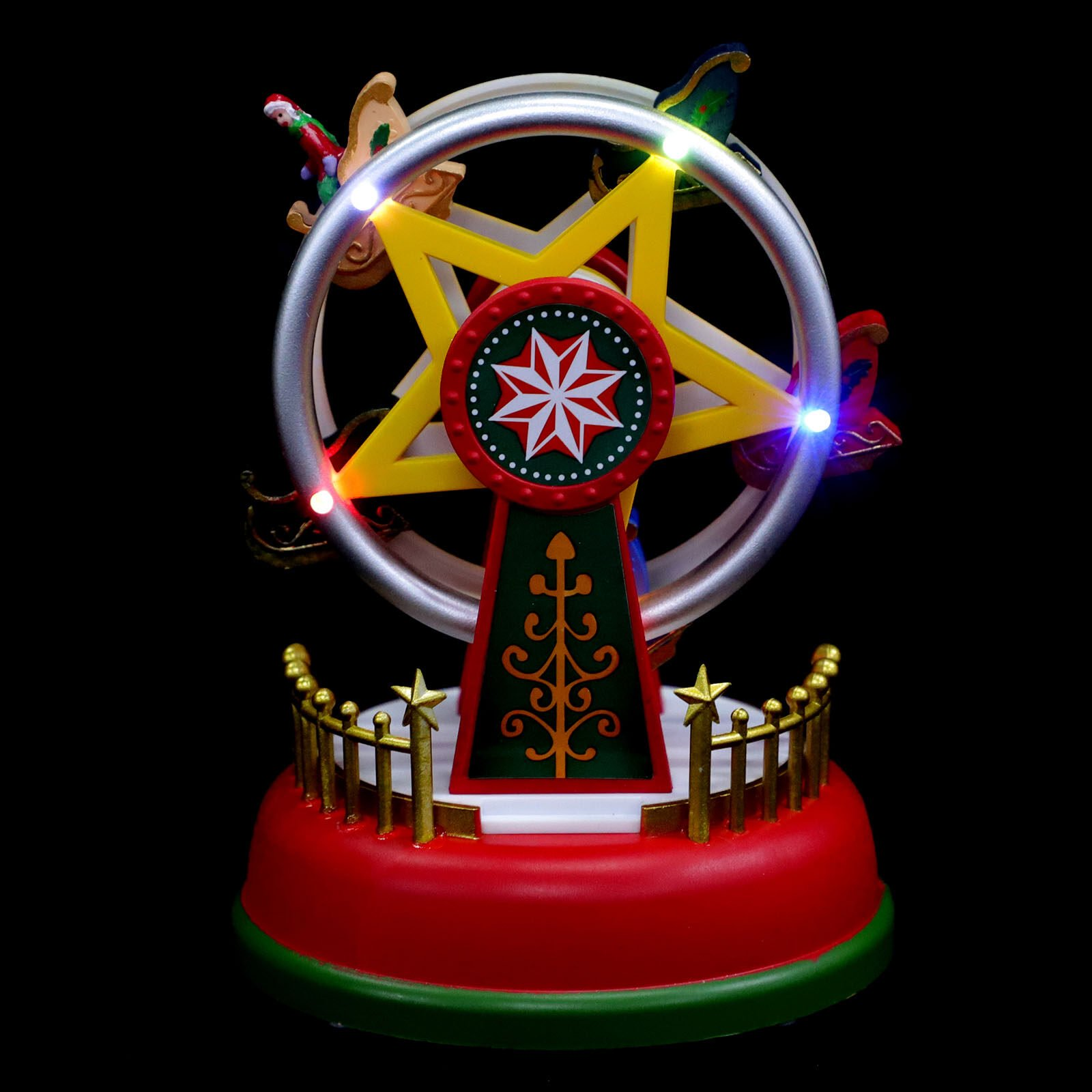 Centre de table de vacances carrousel magique