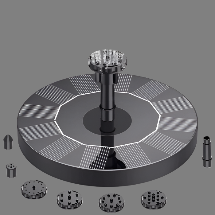 Sophia AquaGlow fontaine solaire – Charmante fonction d'eau pour jardin