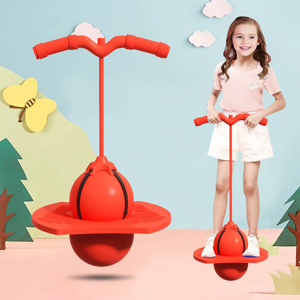 AirHop Bâton d'équilibre et de saut pour enfants avec prise stable
