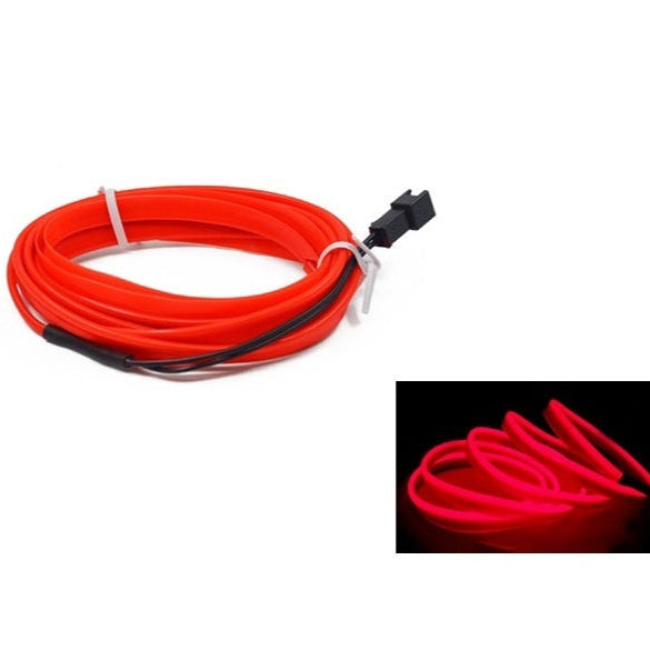 Bande LED RGB flexible pour intérieur de voiture avec capteur de musique et télécommande