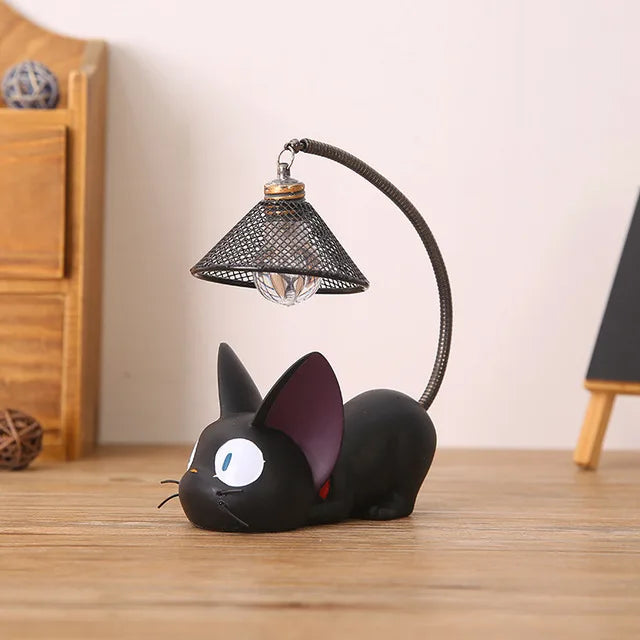 LumiPaws – Belle lampe pour chat noire avec feu arrière flexible
