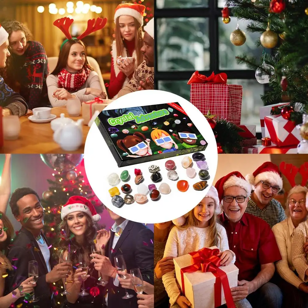 Calendrier de l'Avent 2025 édition limitée avec pierres précieuses