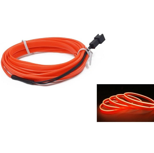 Bande LED RGB flexible pour intérieur de voiture avec capteur de musique et télécommande