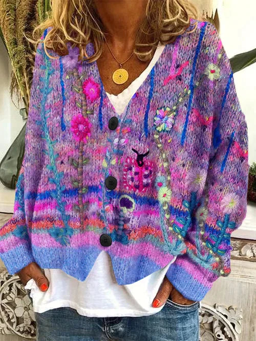 Isobelle | Veste cardigan d'inspiration rétro pour femme