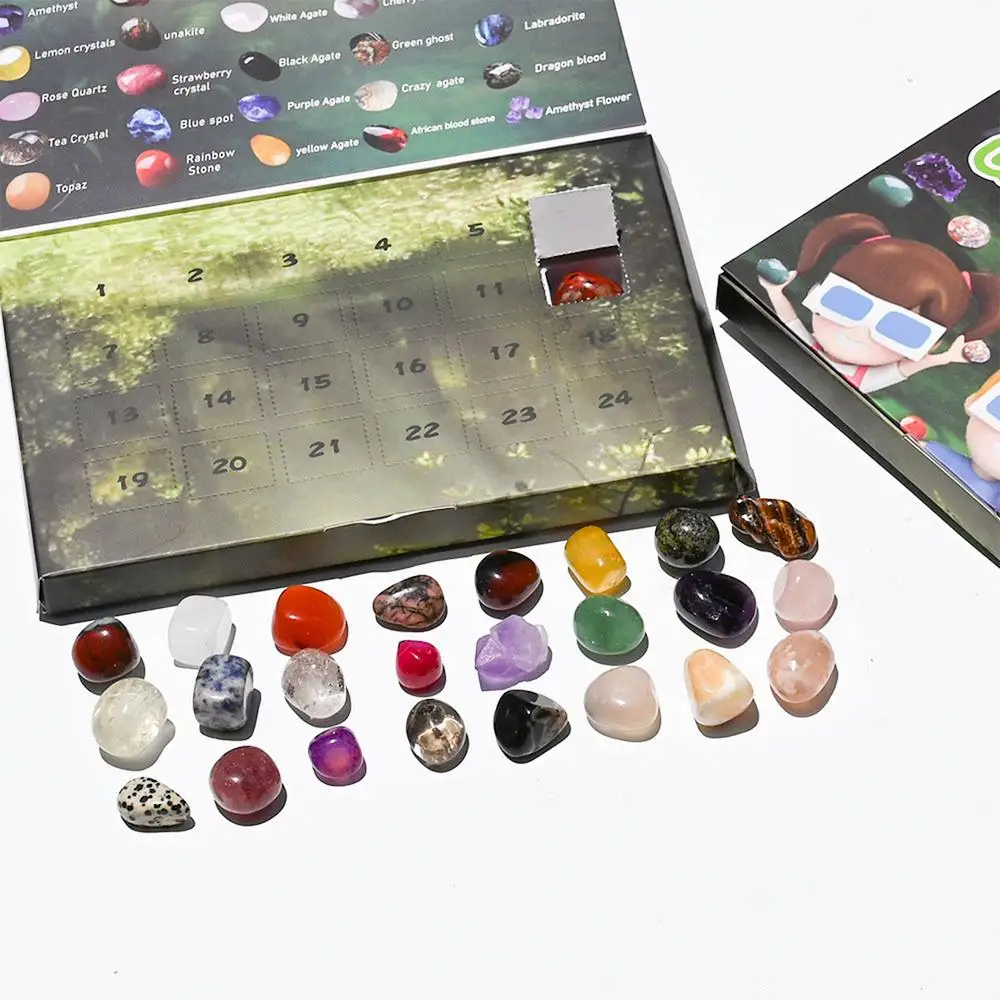 Calendrier de l'Avent 2025 édition limitée avec pierres précieuses