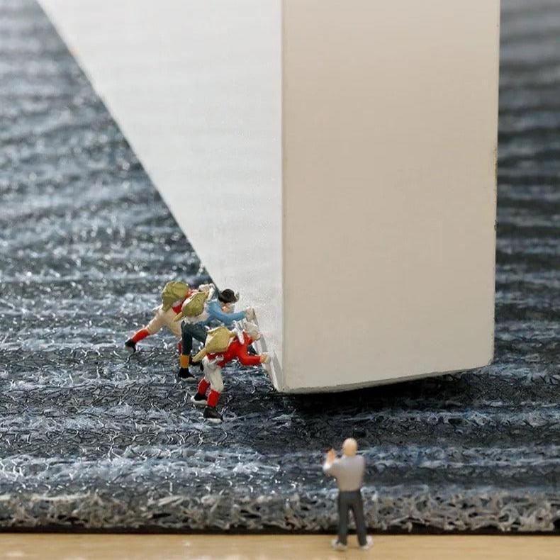 GeoGuard - Tapis de porte géométrique durable et moderne