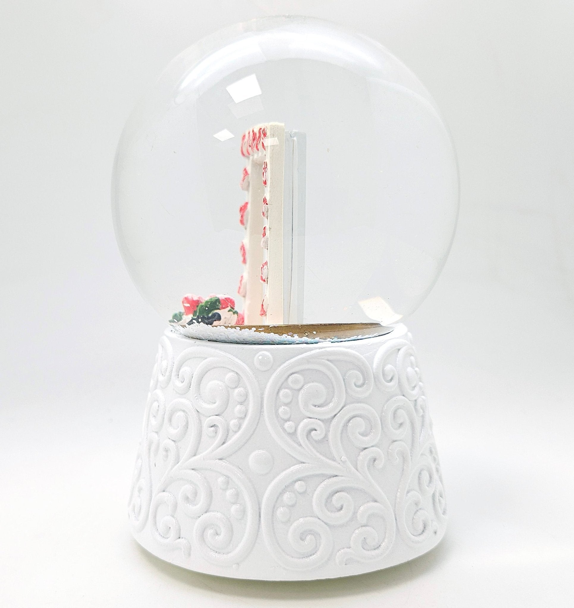 Aurora - Boule à neige personnalisée avec insert photo