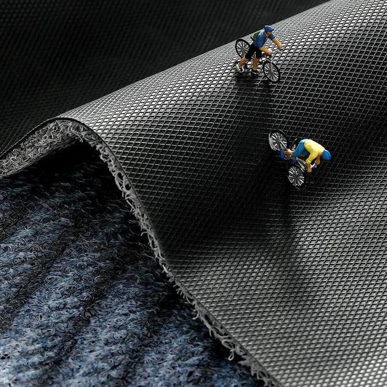 GeoGuard - Tapis de porte géométrique durable et moderne