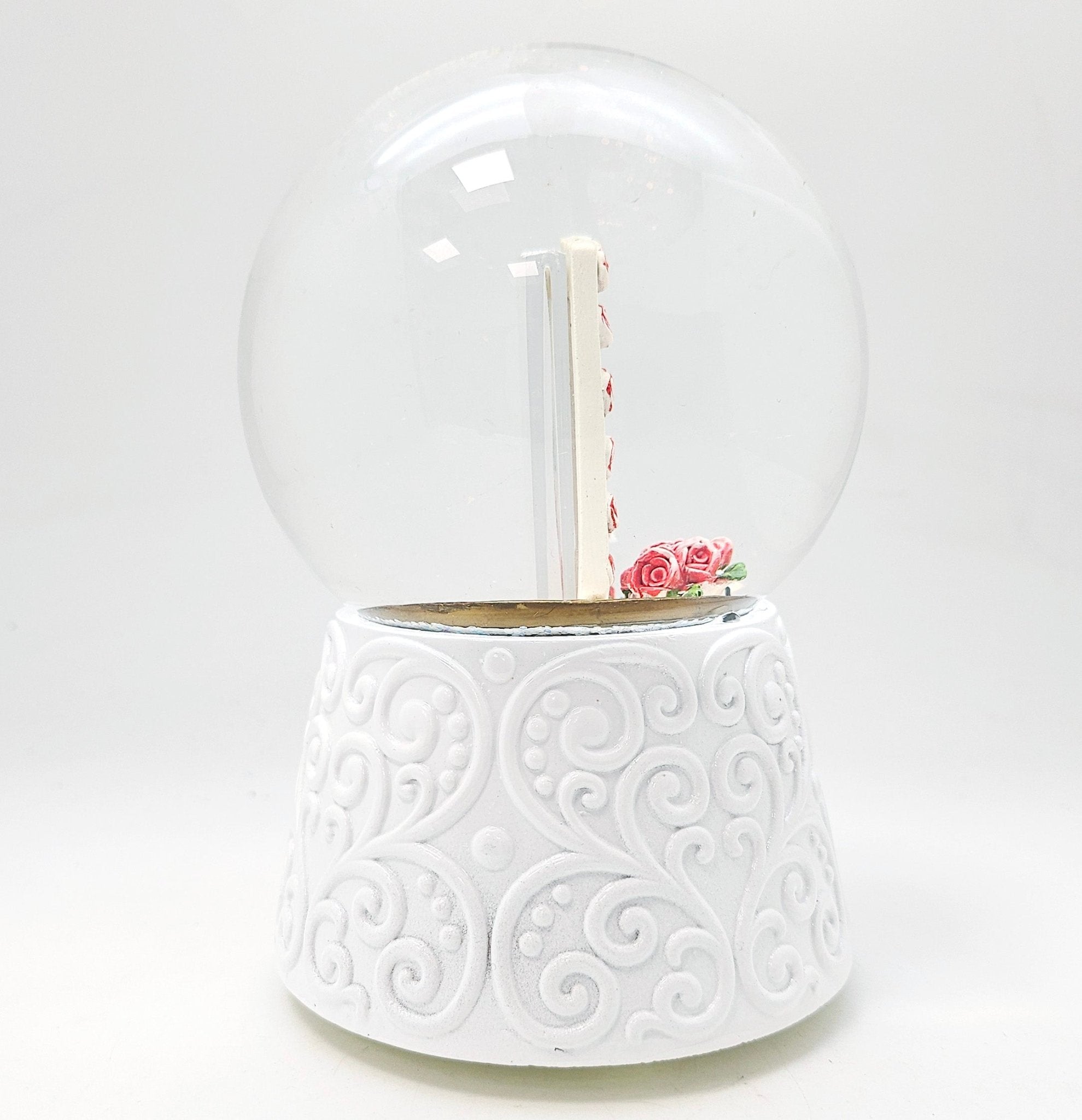 Aurora - Boule à neige personnalisée avec insert photo