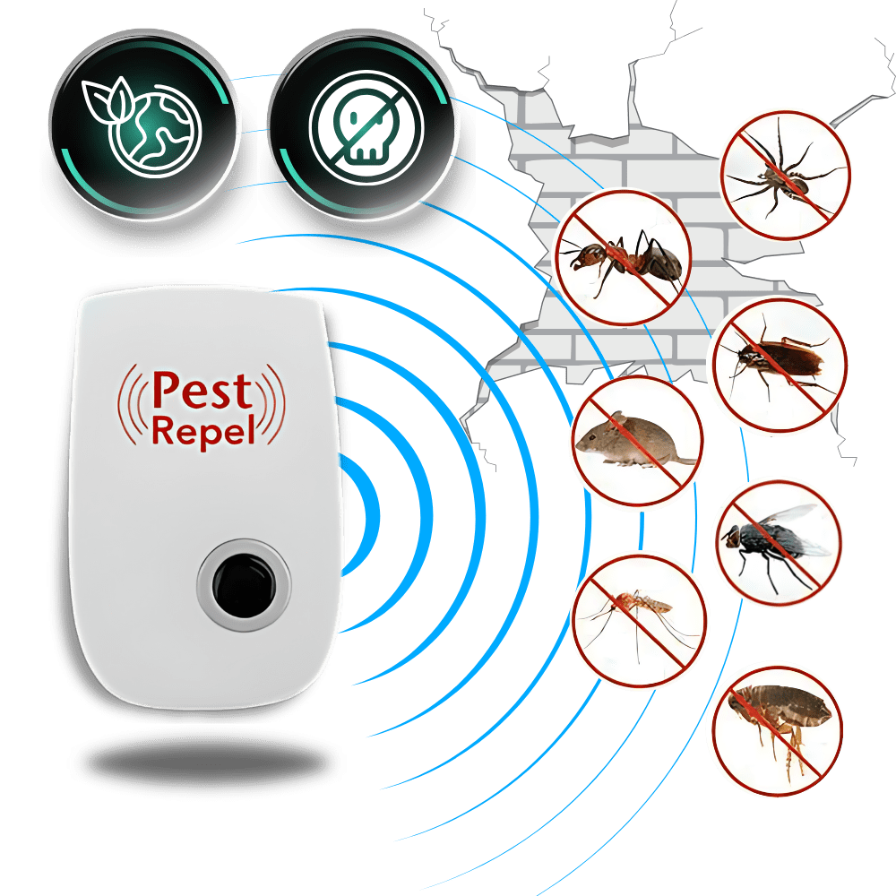 SilentGuard - Répulsif antiparasitaire ultrasonique sans produits chimiques