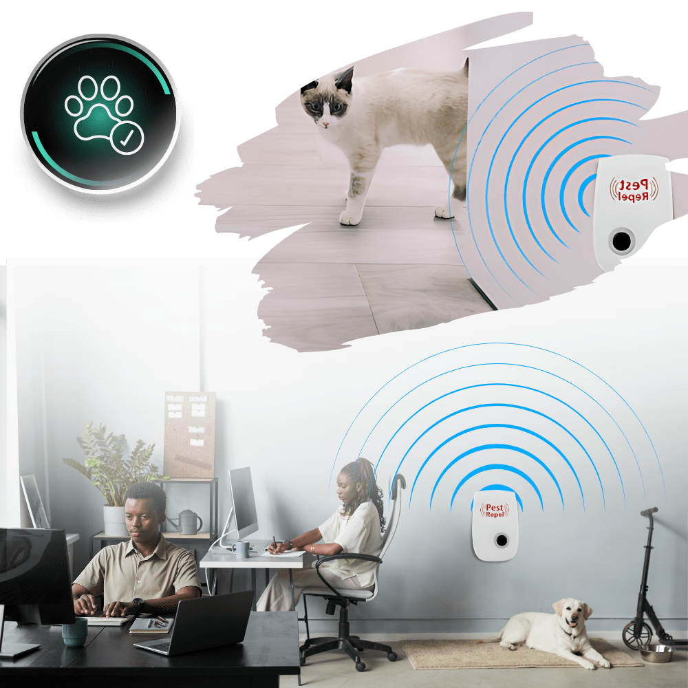 SilentGuard - Répulsif antiparasitaire ultrasonique sans produits chimiques