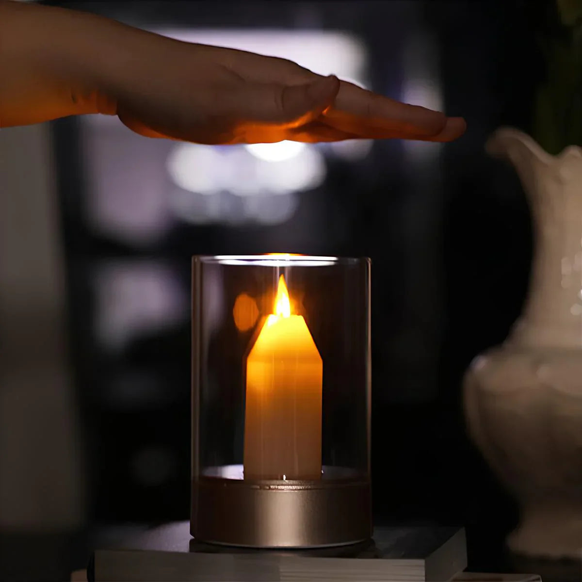 GlowFlicker - Lampe LED réaliste avec effet de flamme