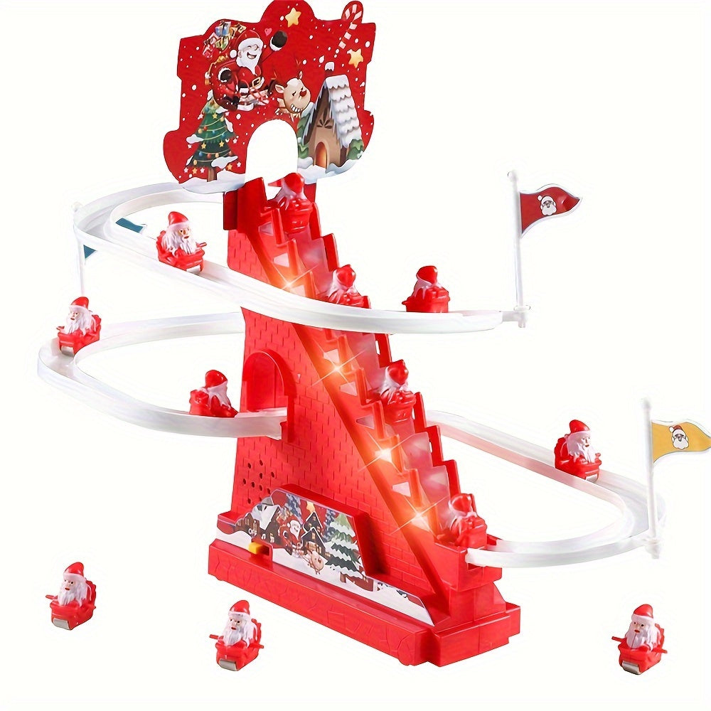 Jouets de Noël chantants, cadeaux de Noël, 3 Pères Noël dansants