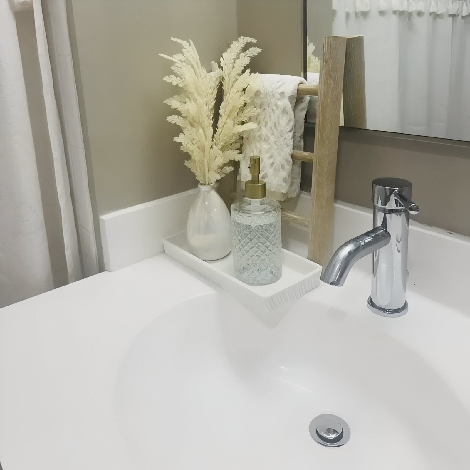 Échelle à serviettes en bois TræLina