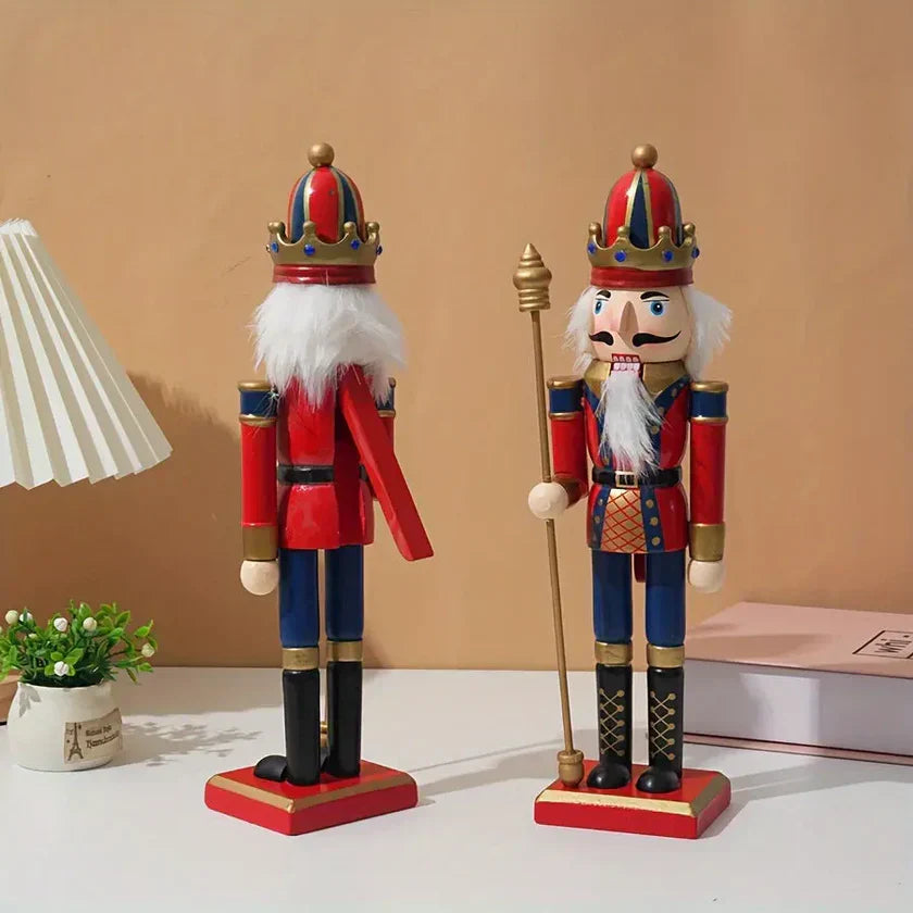 FestiveGuard – Décoration traditionnelle en forme de casse-noisette