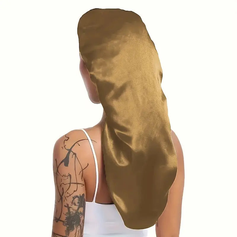 Elina Silke Natteskygge – Extra Grande Housse en Satin pour la Protection des Cheveux | 1+1 Offert
