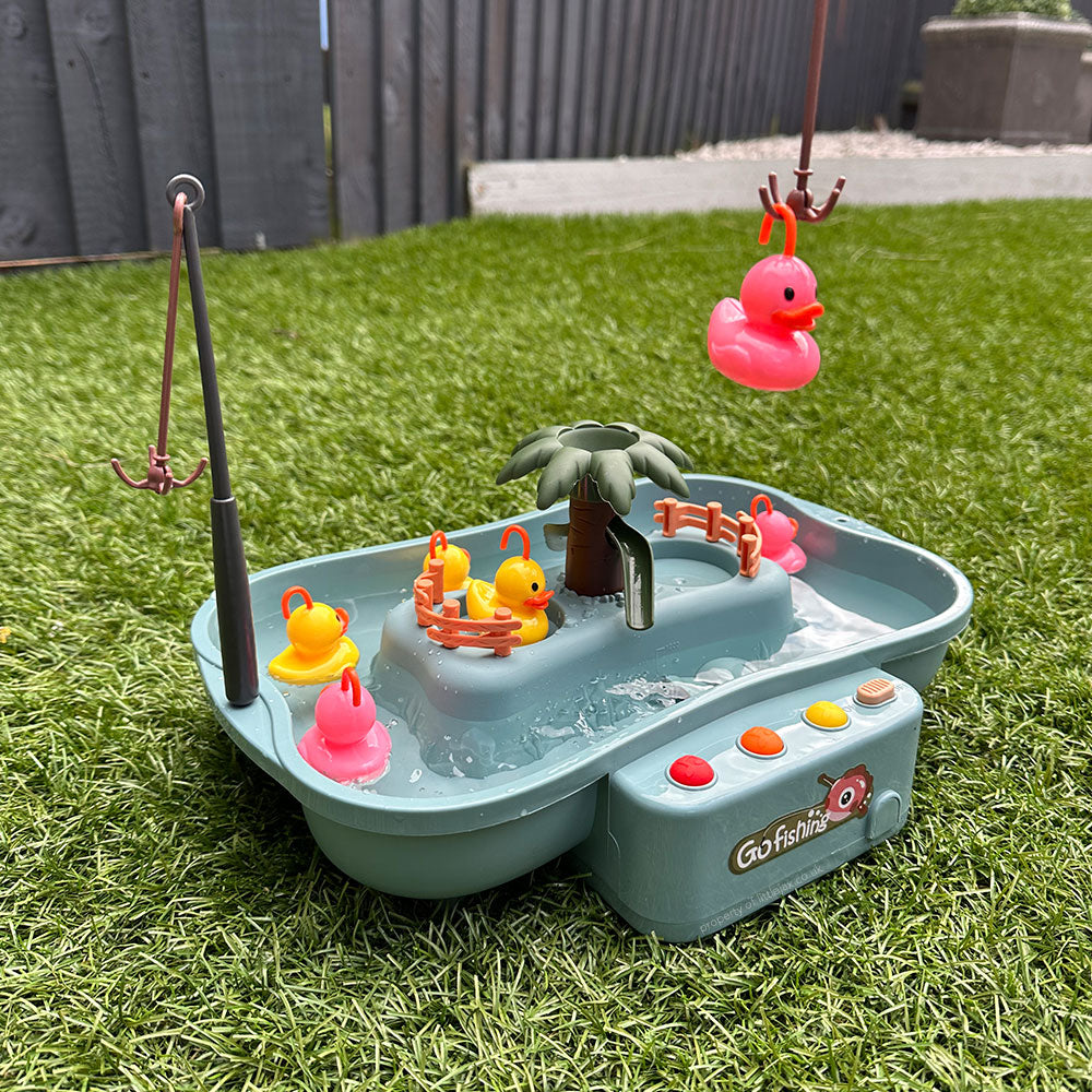 Splash & Catch – Jeu interactif de pêche aquatique pour enfants, favorisant la coordination et l'imagination