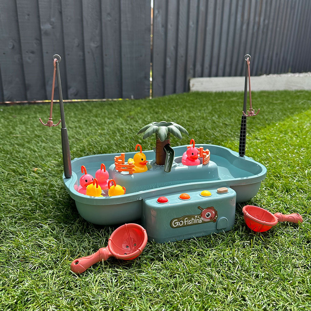 Splash & Catch – Jeu interactif de pêche aquatique pour enfants, favorisant la coordination et l'imagination