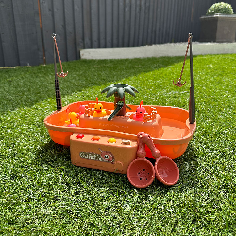 Splash & Catch – Jeu interactif de pêche aquatique pour enfants, favorisant la coordination et l'imagination