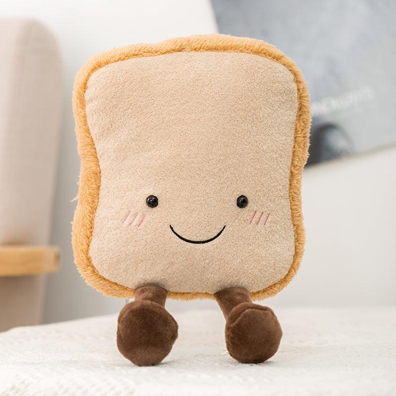 LoafLuxe - Coussin décoratif en velours à pain