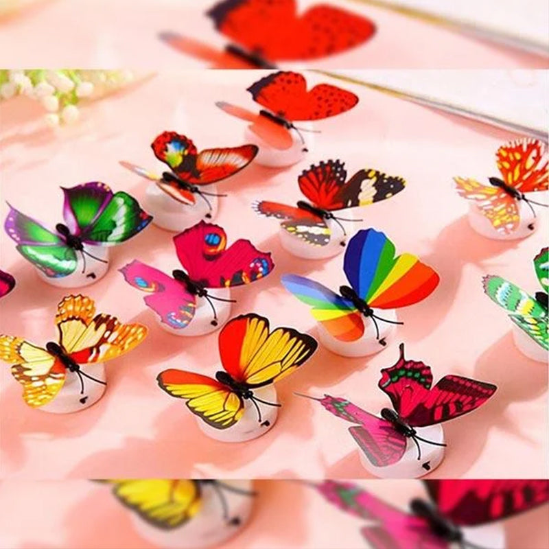 LumiWings - 3D LED papillons colorés veilleuse