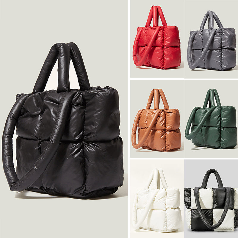 Ruby - Sac à épaule carré matelassé léger à grande capacité