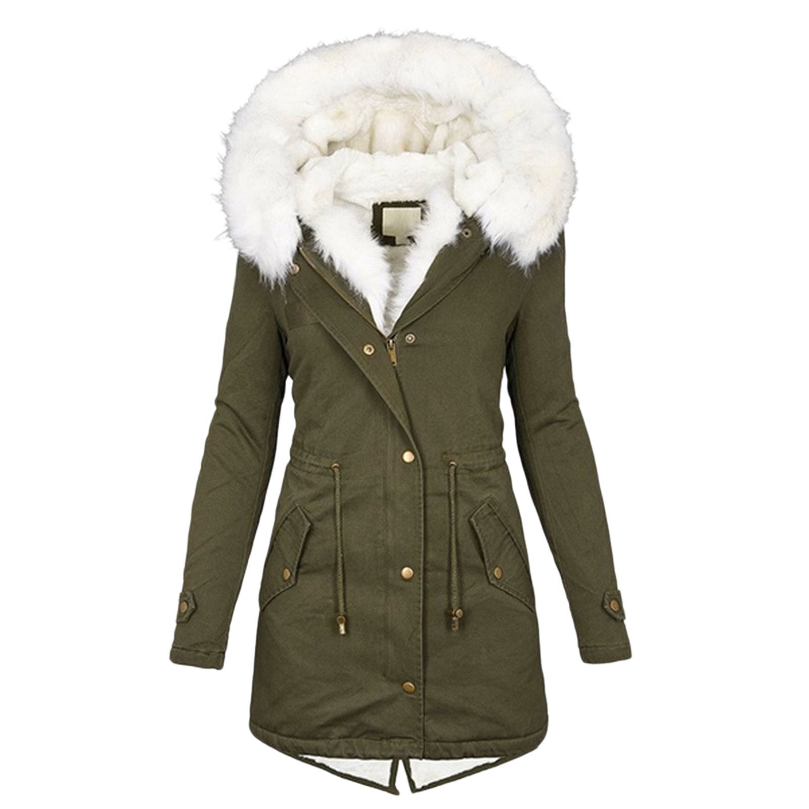 Veste d'hiver boutonnée confortable pour la chaleur et le style