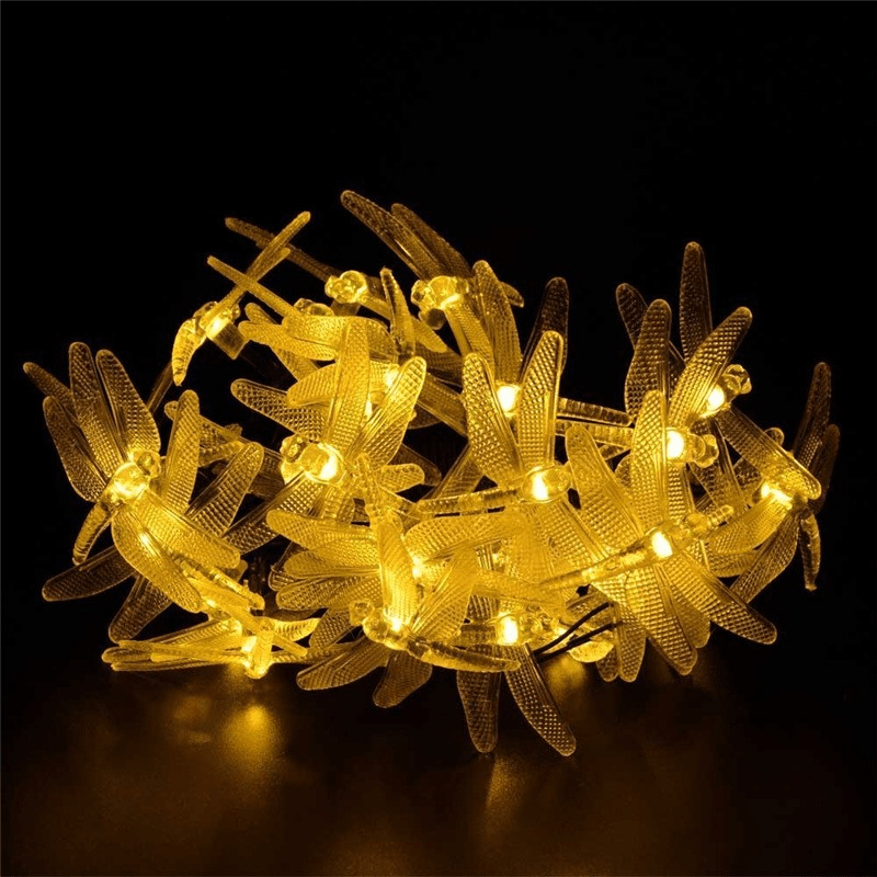 GlowDragon – Guirlande lumineuse solaire avec design de libellule
