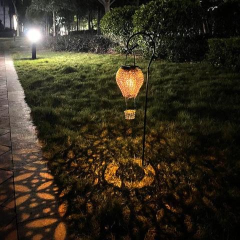 SolarFlare - Luminaire solaire de jardin extérieur