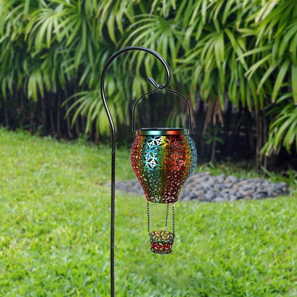 SolarFlare - Luminaire solaire de jardin extérieur