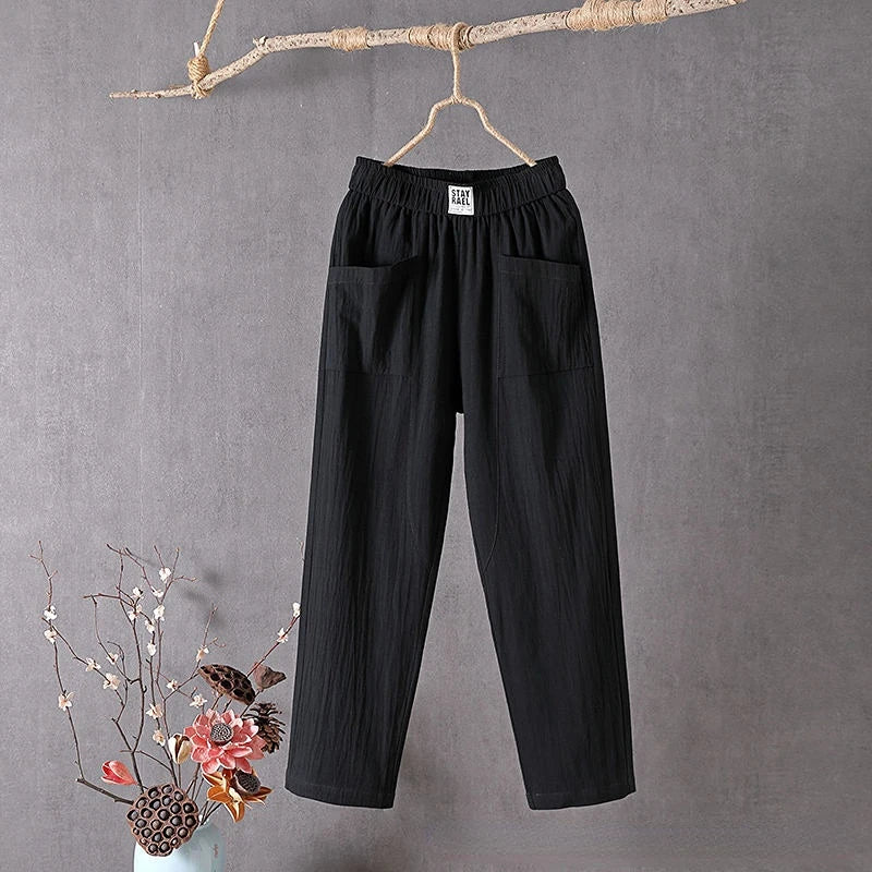 Lou - Pantalon droit confortable au quotidien