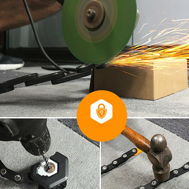 CompactGuard - Serrure de vélo compacte et pliable