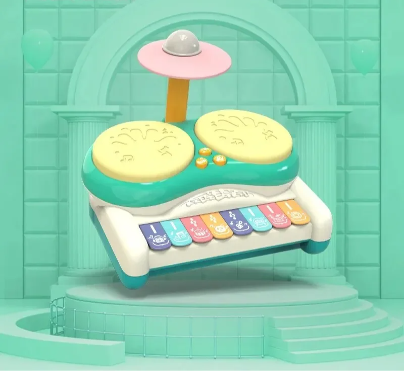 MusikMester Junior – Ensemble interactif de batterie et de claviers pour enfants